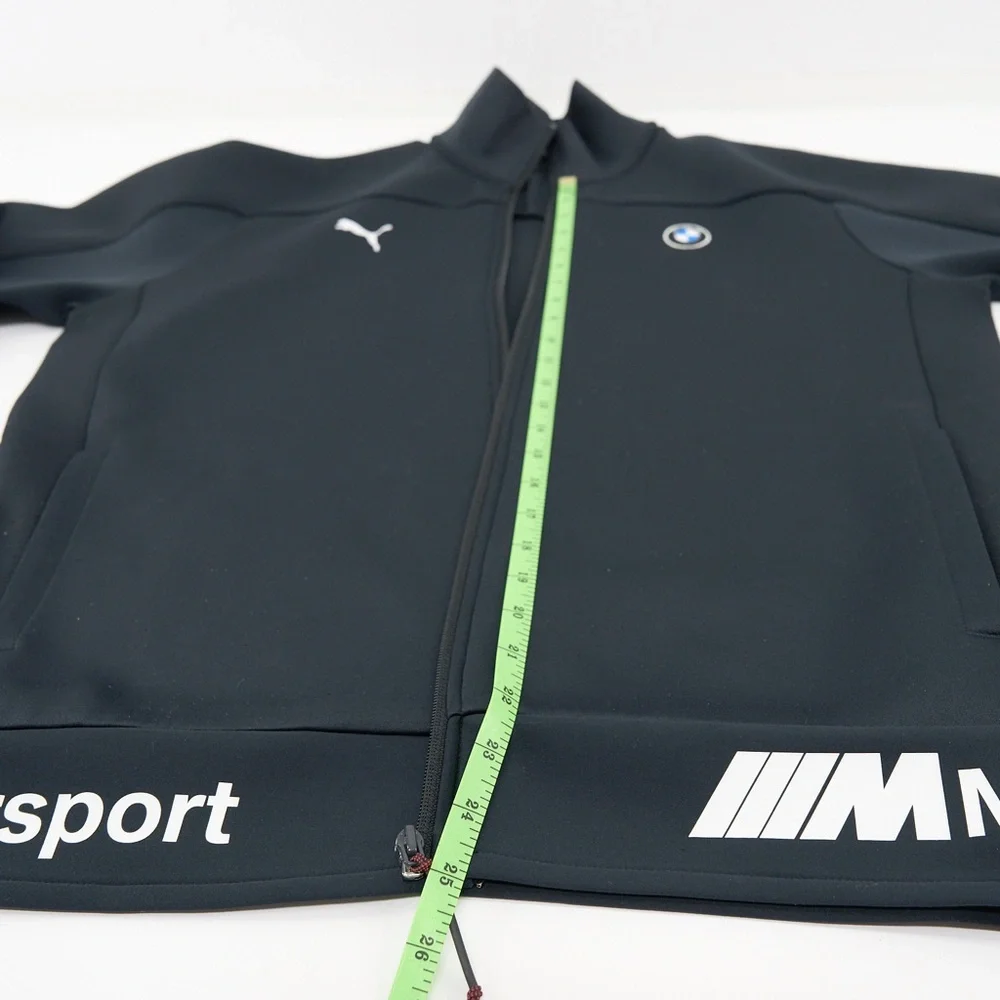 MENS PUMA BMW MMS LIFE ZIP-UP SWEAT JACKET - Picture 4 of 12